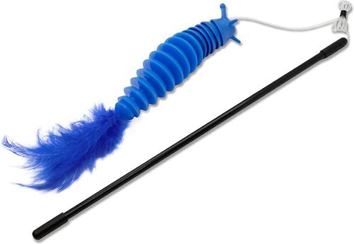 Show full view: Playology Articulated Slug Cat Teaser Toy with Catnip slide 4 of 8