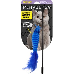 NECOICHI Crinkly Critters Dancing Dragonfly Trio Cat Wand Toy