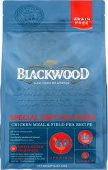 Blackwood Duck Meal, Salmon Meal & Field Pea Grain-Free Dry Cat Food, 4-lb bag slide 1 of 7