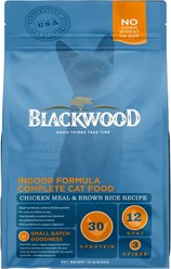 Blackwood Chicken Meal & Rice Recipe Indoor Formula Dry Cat Food, 13.22-lb bag