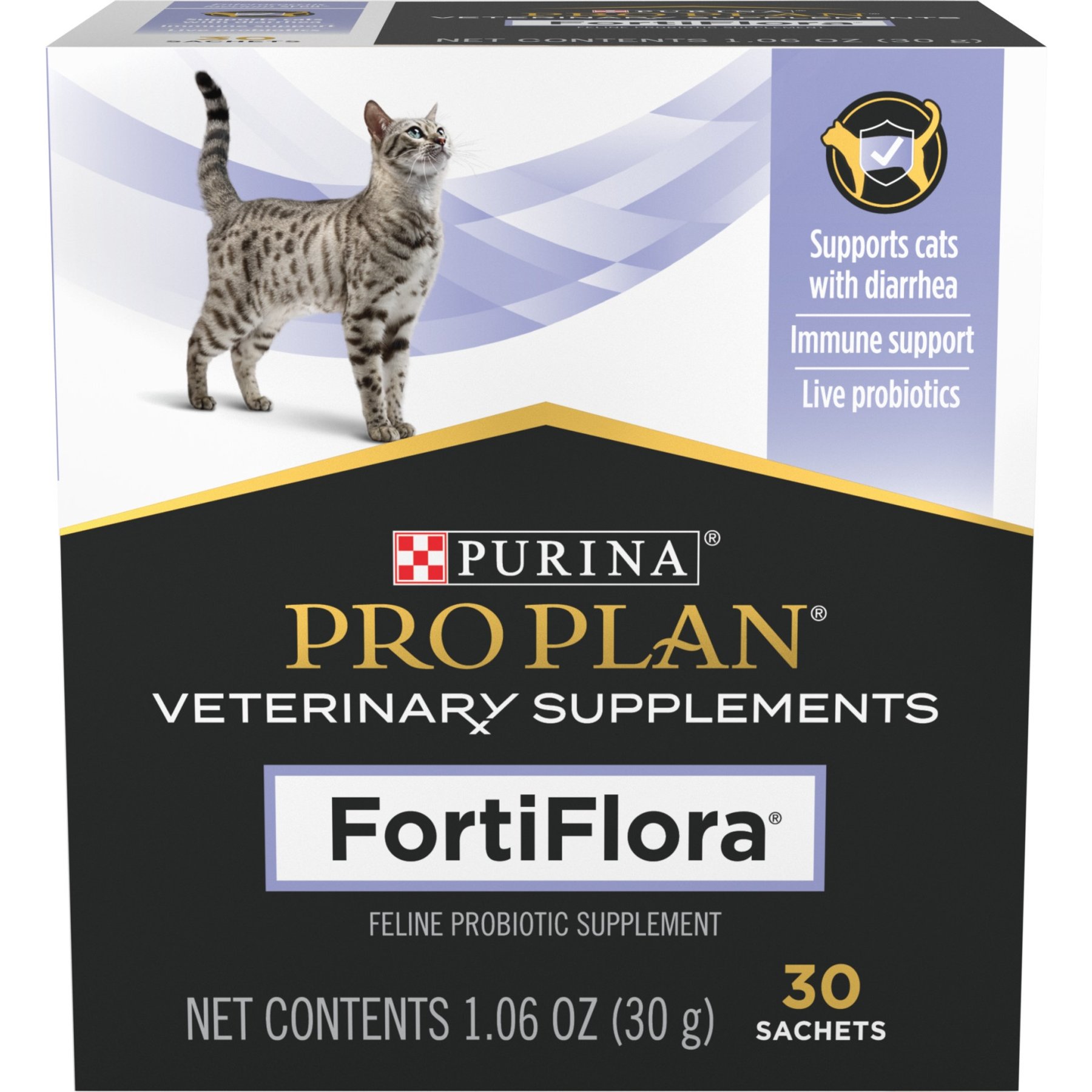 Purina Pro Plan Veterinary Diets FortiFlora Cat Supplement, 30 count
