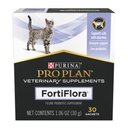 Purina Pro Plan Veterinary Diets FortiFlora Powder Probiotic Digestive Supplement for Cats, 30 count