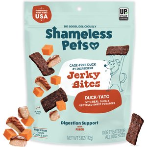 Shameless Pets Duck Jerky Dog Treats, 5-oz bag