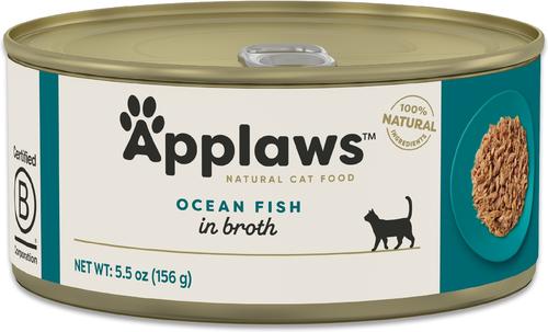 Show full view: Applaws Ocean Fish Canned Cat Food, 5.5-oz, case of 24 slide 3 of 9