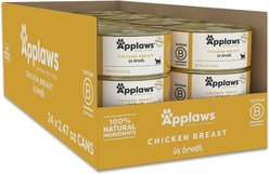 Applaws Chicken Breast Canned Cat Food, 2.47-oz, case of 24