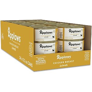 Applaws Chicken Breast Canned Cat Food, 5.5-oz, case of 24