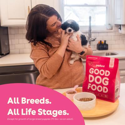 Show full view: Pupford Good Dog Food Lamb & Salmon Recipe Freeze-Dried Dog Food, 25-oz bag slide 7 of 10