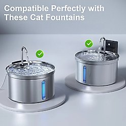 Casfuy SY-W08 & W08L Cat Water Fountain Replacement Filters & Sponges, 6 count slide 2 of 7