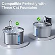 Show in main carousel: Casfuy SY-W08 & W08L Cat Water Fountain Replacement Filters & Sponges, 6 count slide 4 of 8