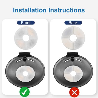 Show full view: Casfuy SY-W08 & W08L Cat Water Fountain Replacement Filters & Sponges, 6 count slide 5 of 8