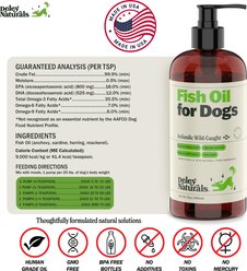 Deley Naturals Fish Oil Dog Supplement, 32-fl oz bottle slide 2 of 7