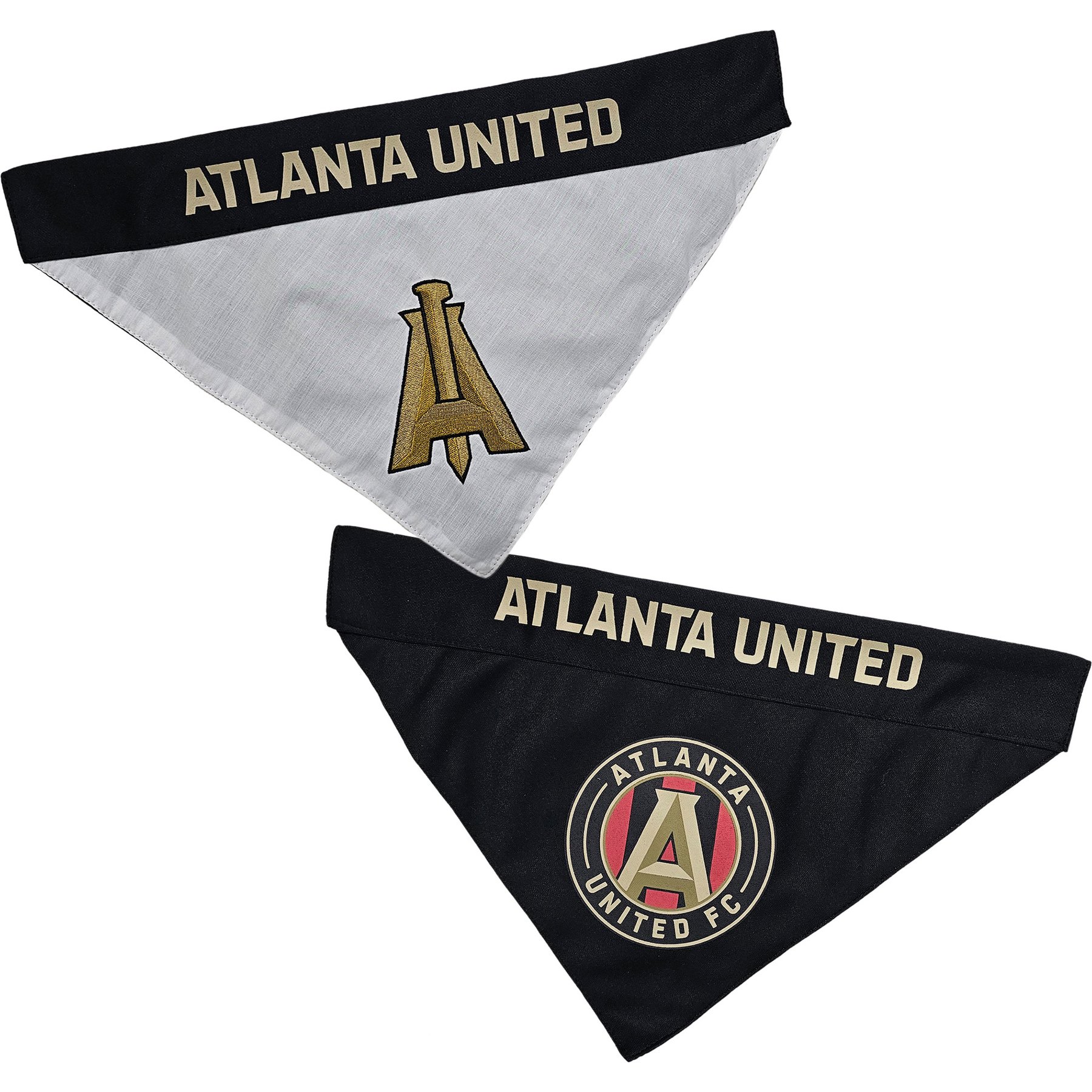 Pets First MLS Team Reversible Dog Bandana, Large/X-Large, Atlanta United
