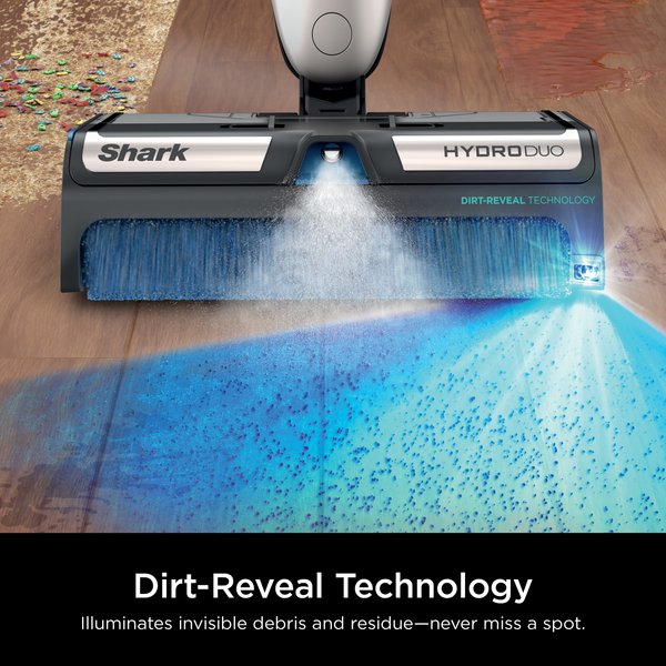 Shark HydroDuo Cordless Wet Dry Hard Floor Vacuum & Mop, Stone Metallic