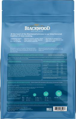 Show full view: Blackwood Duck Meal, Salmon Meal & Field Pea Grain-Free Dry Cat Food, 13.22-lb bag slide 7 of 10