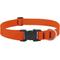 Show in main carousel: LupinePet Waterproof BioThane Standard Dog Collar, Neon Orange, Medium: 12 to 20-in neck, 1-in wide slide 1 of 7