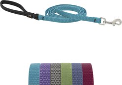 LupinePet ECO Recycled Padded Handle Dog Leash, Tropical Sea, Regular: 6-ft long, 1/2-in wide
