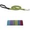 Show in main carousel: LupinePet ECO Recycled Padded Handle Dog Leash, Moss, Regular: 6-ft long, 1/2-in wide slide 1 of 5