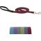 Show in main carousel: LupinePet ECO Recycled Padded Handle Dog Leash, Berry, Regular: 6-ft long, 1/2-in wide slide 1 of 5