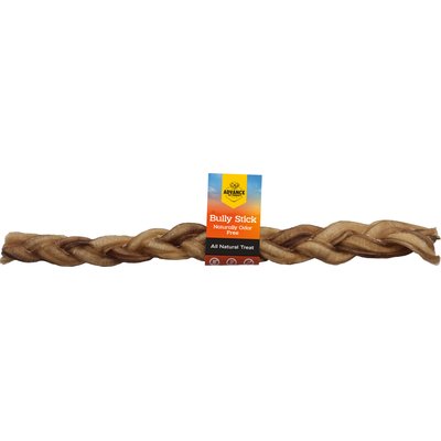 Advance Pet Product Advance Pet Product 12-inch Bully Stick Braided Dog Chew, 1 count