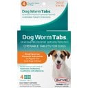 Durvet Worm Tabs for Small Breed Dogs. 2 to 26-lbs, 4 count