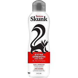 TropiClean Skunk Odor Control Dog & Cat Shampoo, 20-fl oz bottle