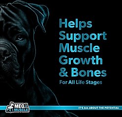 PetBeing Mega Muscle Bone Support Powder Dog Food Topper, 3.2-oz slide 2 of 8