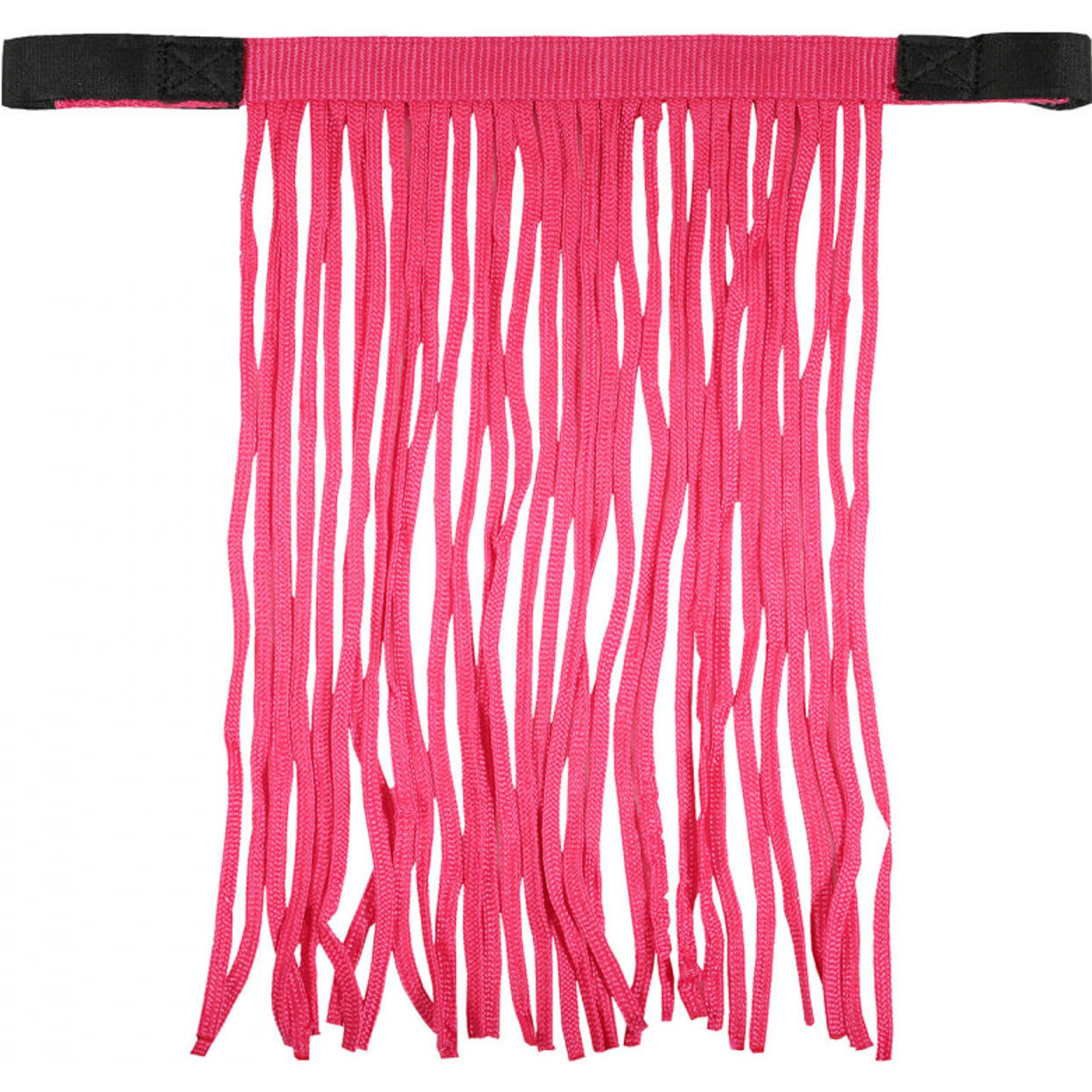 Horze Nylon Horse Fly Veil, Raspberry Pink, Cob