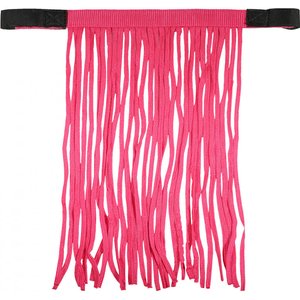 Horze Nylon Horse Fly Veil, Raspberry Pink, Horse
