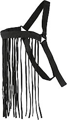 Horze Simple Horse Fly Veil, Black, Large