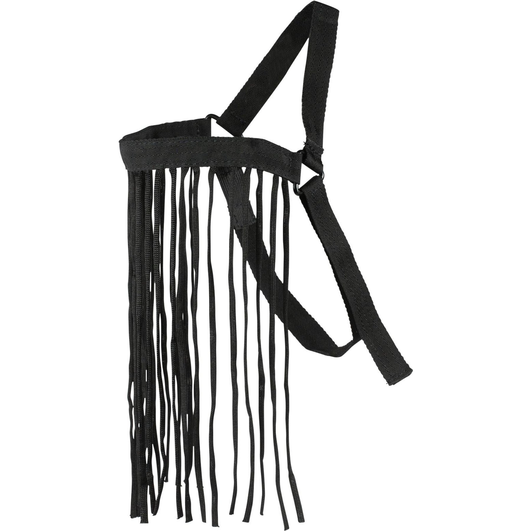Horze Simple Horse Fly Veil, Black, Medium