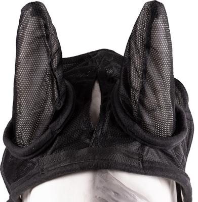 Show full view: Horze Long Nose Horse Fly Mask, Light Brown & Black, Pony slide 9 of 10