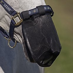 Horze Horse Nose Fly Cover, Black, Pony slide 2 of 4