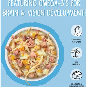 Weruva Puppy Chicken & Rice Formula in Gravy Wet Dog Food, 6-oz can, case of 8