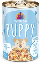 Weruva Puppy Chicken & Rice Formula in Gravy Wet Dog Food, 14-oz can, case of 10