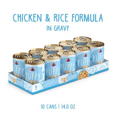Show full view: Weruva Puppy Chicken & Rice Formula in Gravy Wet Dog Food, 14-oz can, case of 10 slide 3 of 11