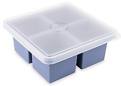 W&P Cup Cube Freezer Tray Dog Food Storage, 4 cube
