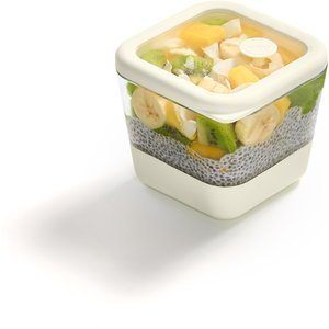 Out of Stock W&P Glass Dog Food Storage, 17-oz