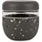 Show in main carousel: W&P Seal Tight Glass Bowl Dog Food Storage, 24-oz, Terrazzo Charcoal slide 3 of 6