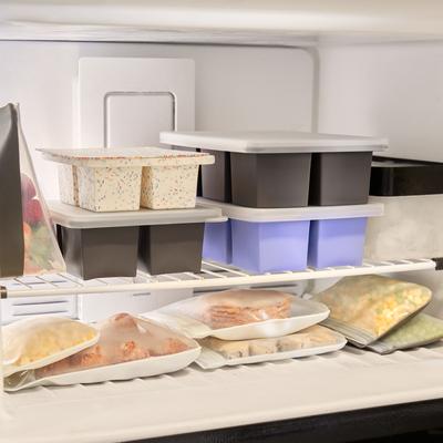 Show full view: W&P Cup Cube Freezer Tray Dog Food Storage, 6 cube slide 6 of 8