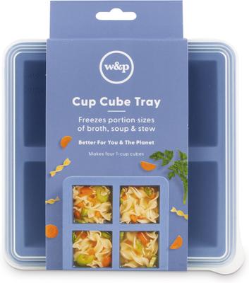 Show full view: W&P Cup Cube Freezer Tray Dog Food Storage, 4 cube slide 5 of 5