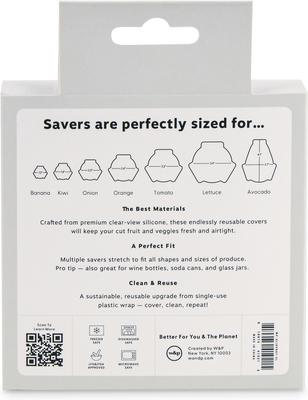 Show full view: W&P Reusable Stretch Produce Savers Dog Food Storage, 7 count slide 5 of 7