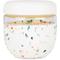 Show in main carousel: W&P Seal Tight Glass Bowl Dog Food Storage, 24-oz, Terrazzo Cream slide 1 of 7