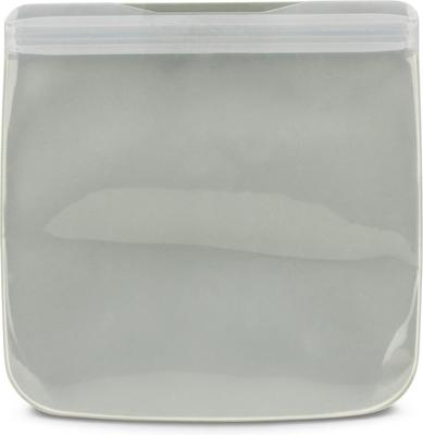 Show full view: W&P Reusable Silicone Sandwich Bag Dog Food Storage, 34-oz, Sage slide 6 of 6