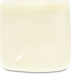 W&P Reusable Silicone Sandwich Bag Dog Food Storage, 34-oz, Cream