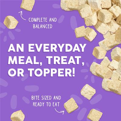 Show full view: Weruva Paw Lickin' Chicken Grain-Free Freeze-Dried Cat Food, 1-oz bag slide 7 of 13