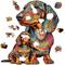 Show in main carousel: Nestologi Dachshund Weiner Dog Wooden Jigsaw Puzzle, 150 Pieces, 11.7 x 16.5-in slide 2 of 9