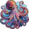 Show in main carousel: Nestologi Octopus Wooden Jigsaw Puzzle, 150 Pieces, 11.7 x 16.5-in slide 1 of 9