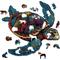 Show in main carousel: Nestologi Sea Turtle Wooden Jigsaw Puzzle, 150 Pieces, 11.7 x 16.5-in slide 2 of 9