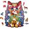 Show in main carousel: Nestologi Cute Baby Cat Wooden Jigsaw Puzzle, 150 Pieces, 11.7 x 16.5-in slide 2 of 9