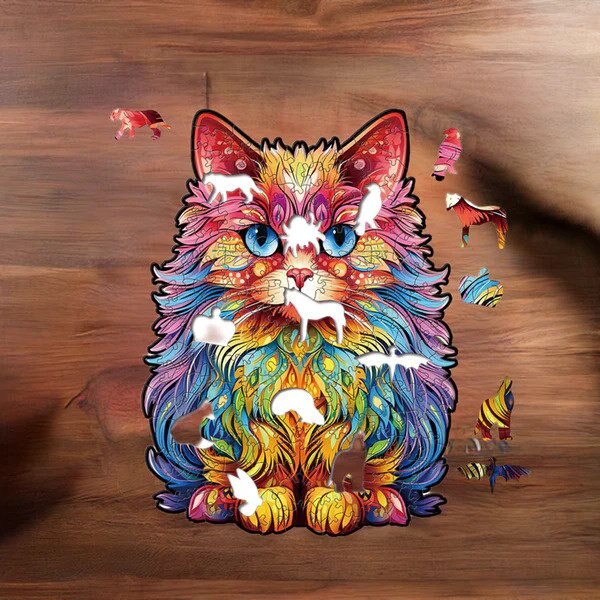 Nestologi Shih Tzu Dog Wooden Jigsaw Puzzle, 150 Pieces, 11.7 x 16.5-in